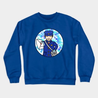 Cute postman Crewneck Sweatshirt